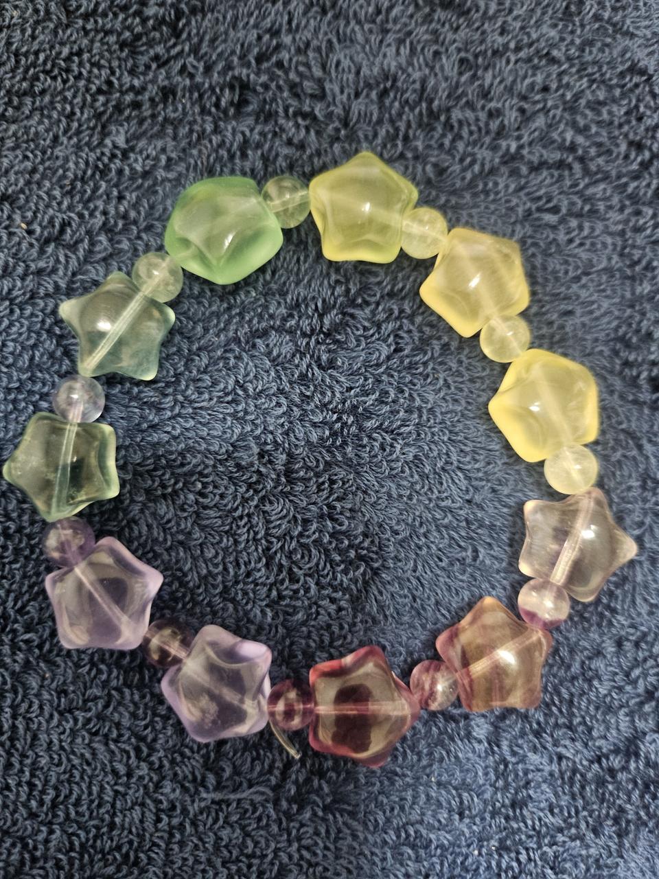 천연 형석 별모양