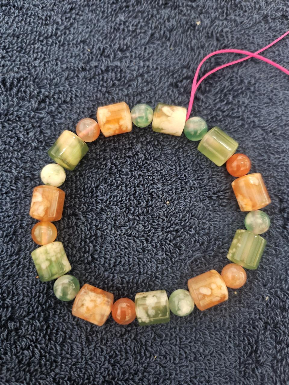 천연 벚꽃 마노석