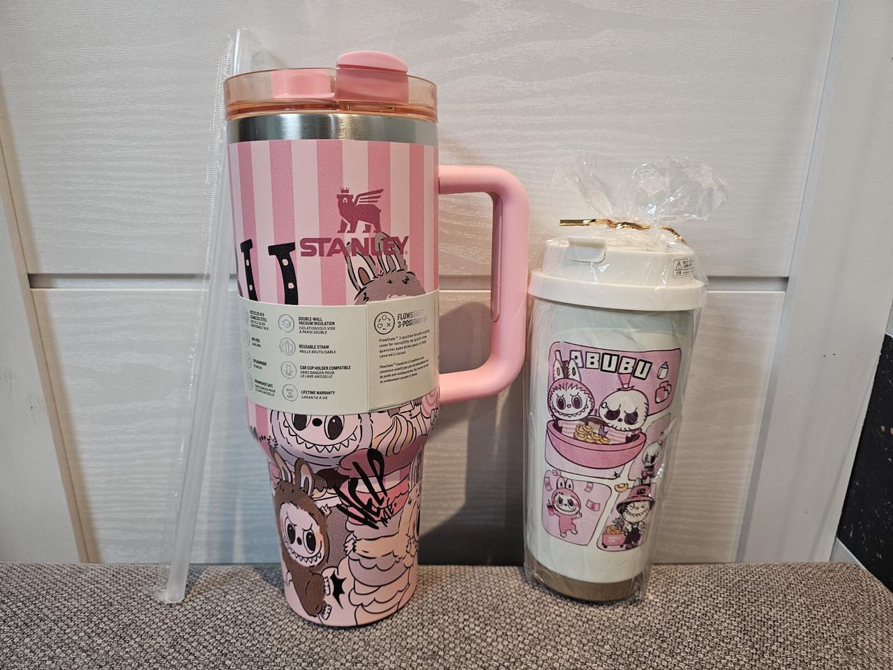 스탠리 라부부 텀블러 미개봉 새거 팔아요