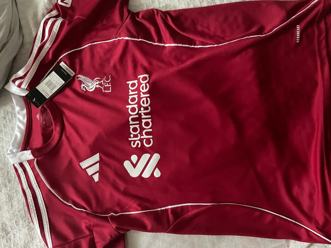 25/26 리버풀 홈 유니폼 소보슬라이 마킹