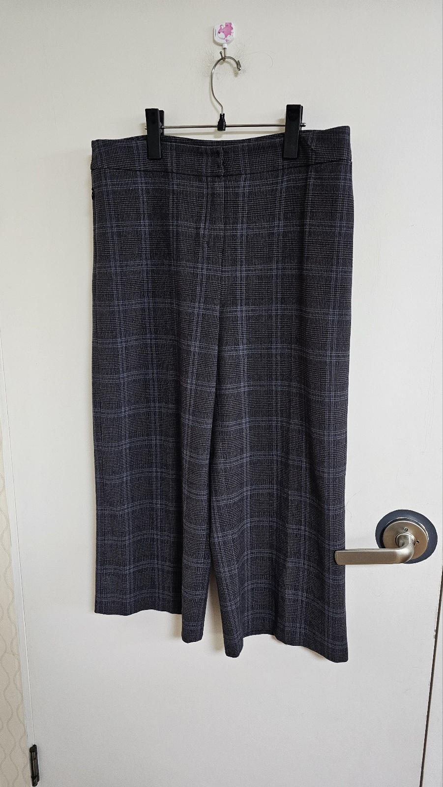 아이잗바바 체크 추동 통바지 (414)