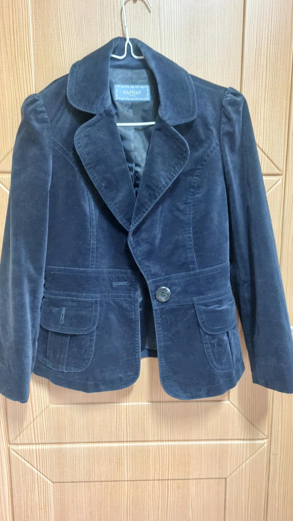 나프나프 여성 벨벳 자켓. 85.55.