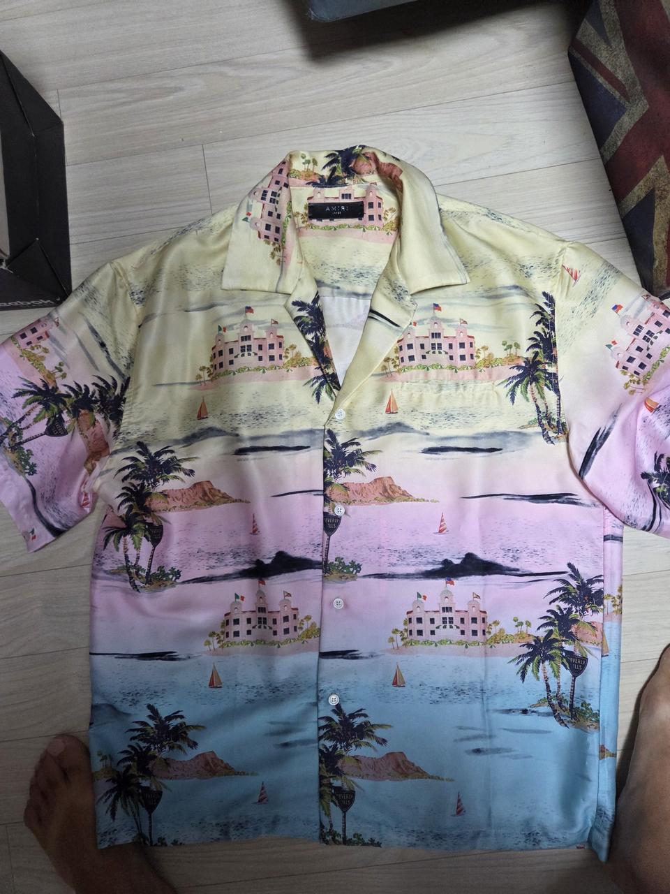 아미리 하와이안 오버핏 셔츠 105사이즈