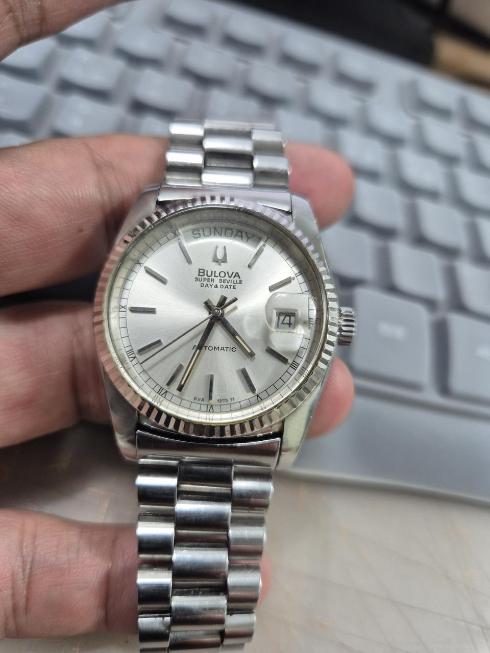 부로바 슈퍼세빌 데이데이트 오토메틱