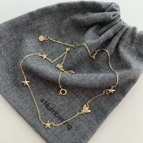 14k 제이에스티나 에르게 벌 목걸이 (공효진 브랜드)