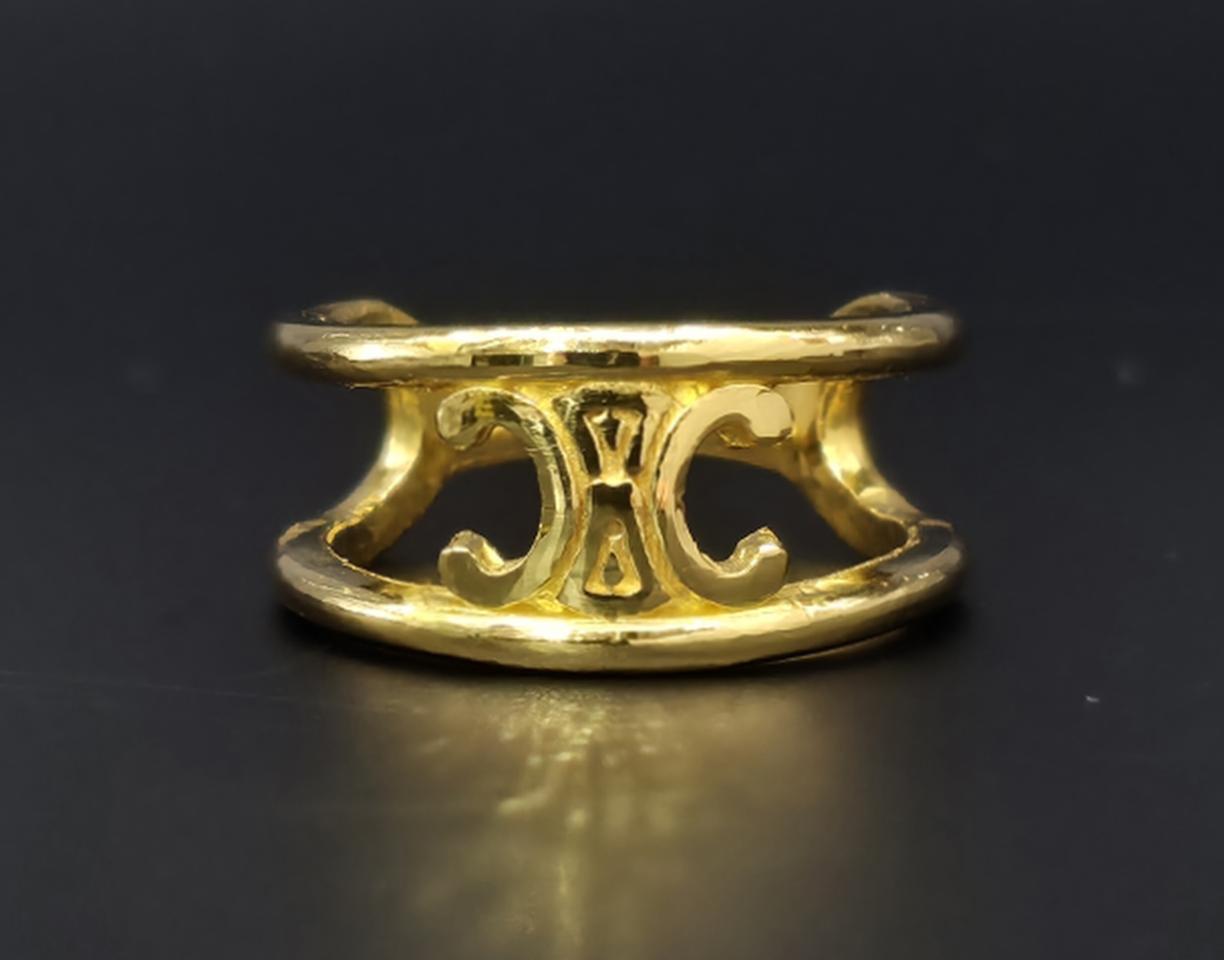 24k 순금 2돈 셀린 2줄 반지