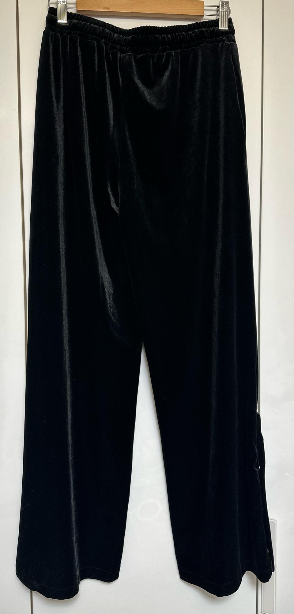 디올벨벳와이드트랙바지