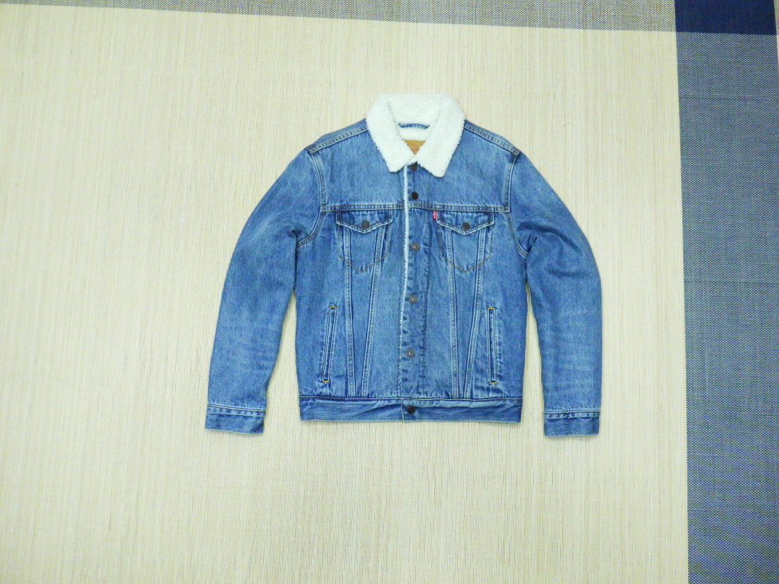(S/90) 리바이스 Levis 양털 청 데님자켓
