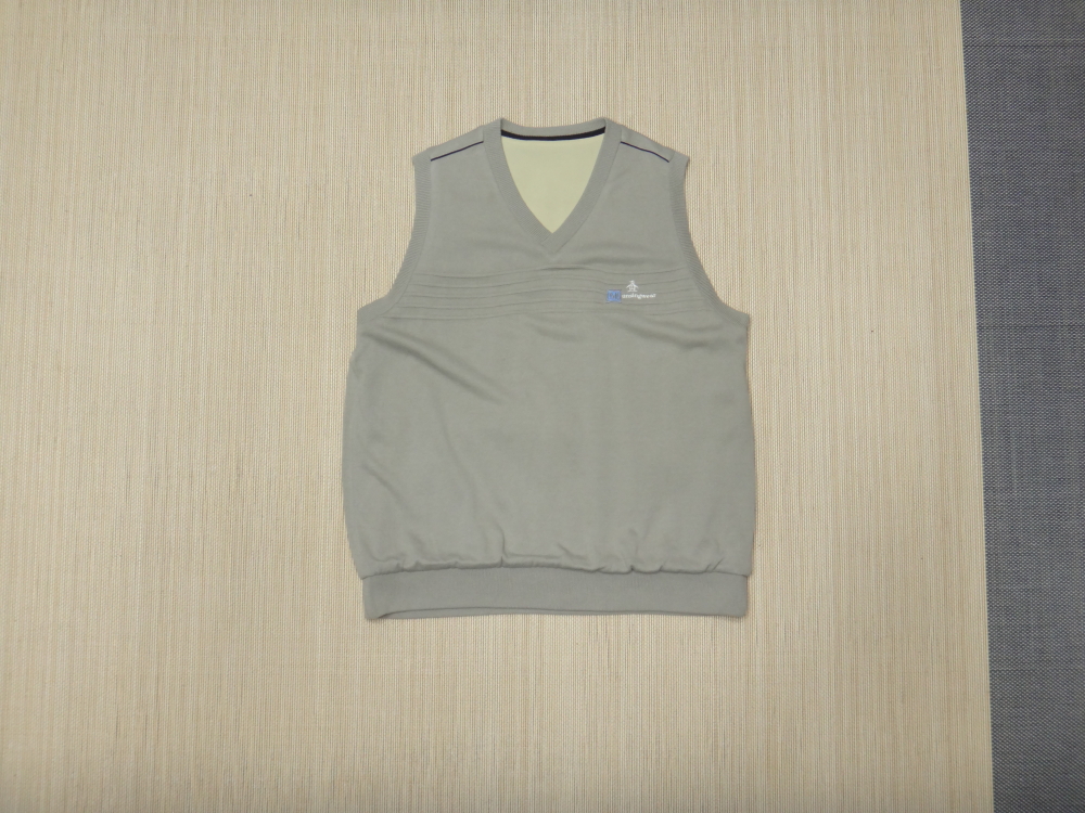 (L/100) 먼싱웨어 골프 남성 리버서블 브이넥 조끼