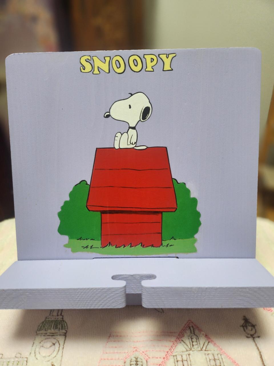 스누피 태블릿 거치대