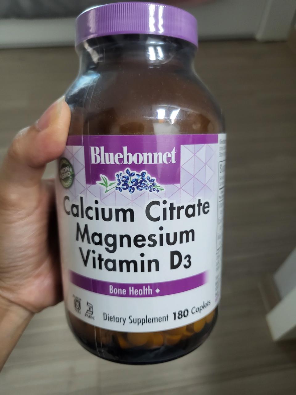 블루본넷 칼슘 시트레이트 마그네슘 비타민D3