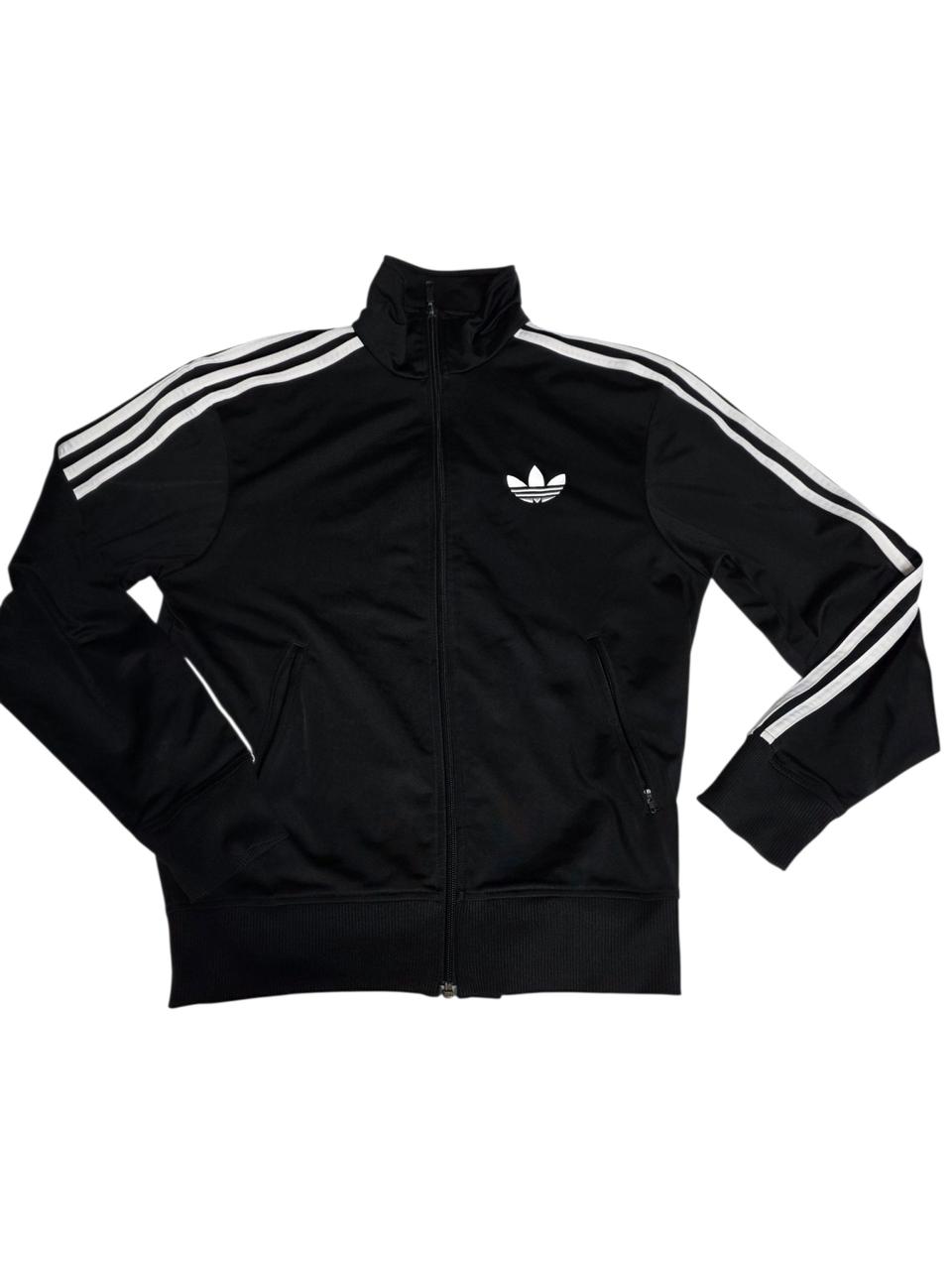 아디다스 파이어버드 트랙탑 블랙&화이트 여자 67/50