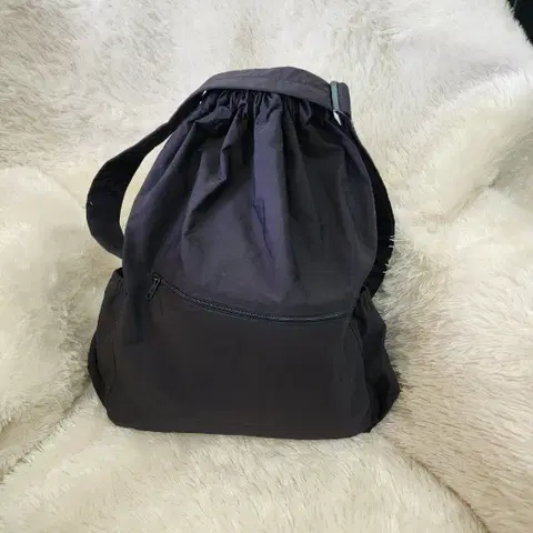 남여공용 나일론 크로스 복조리백/ 한줄 외줄색 외줄가방 / 학생버킷백