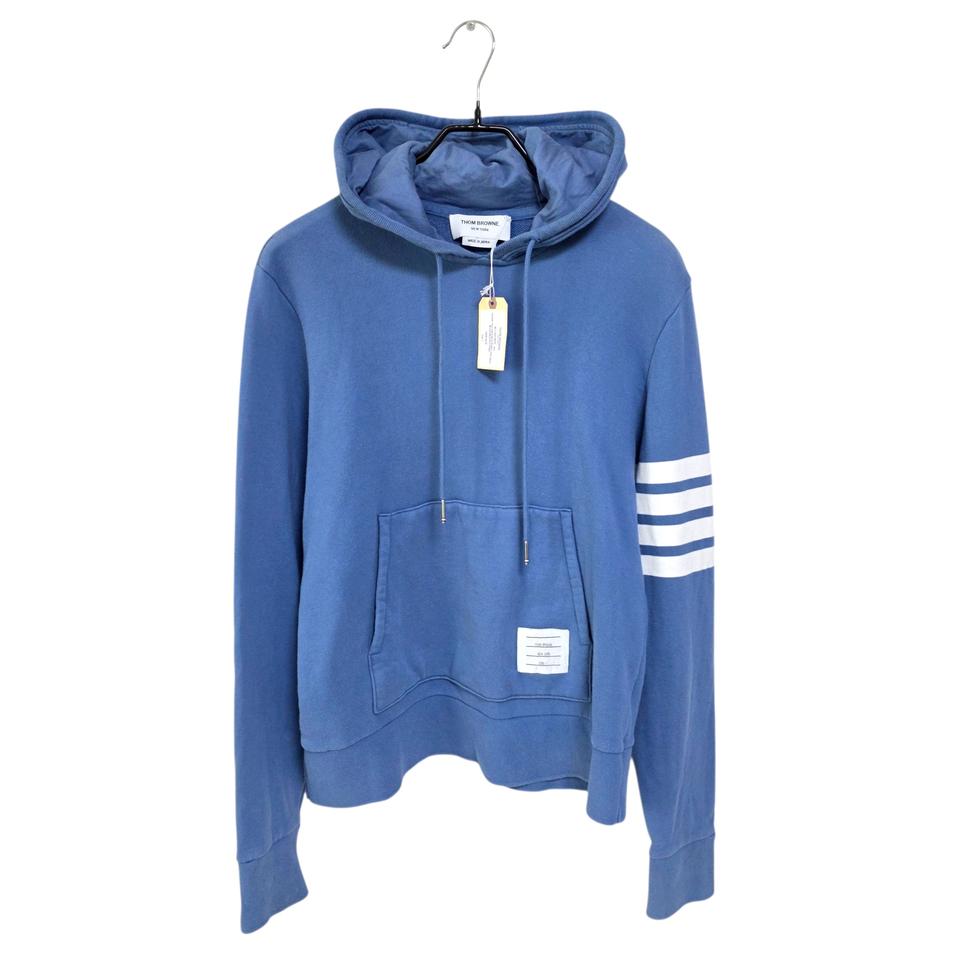 톰브라운 4바 후드티 블루