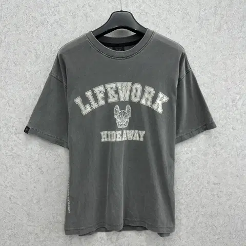 90 라이프워크 남자 루즈핏 반팔 티셔츠