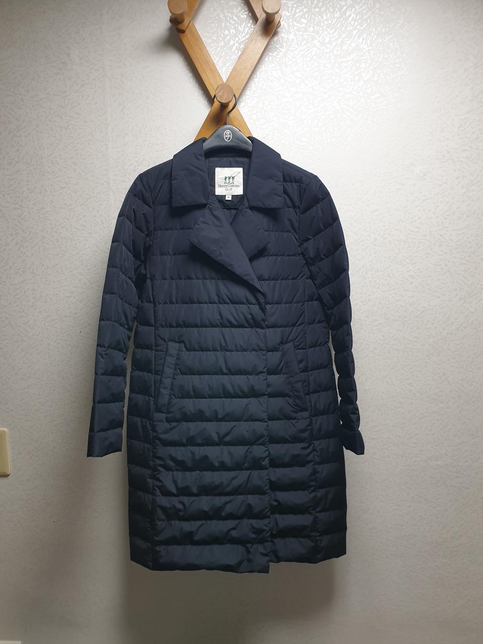 [여90] 헨리코튼 구스 경량 롱패딩