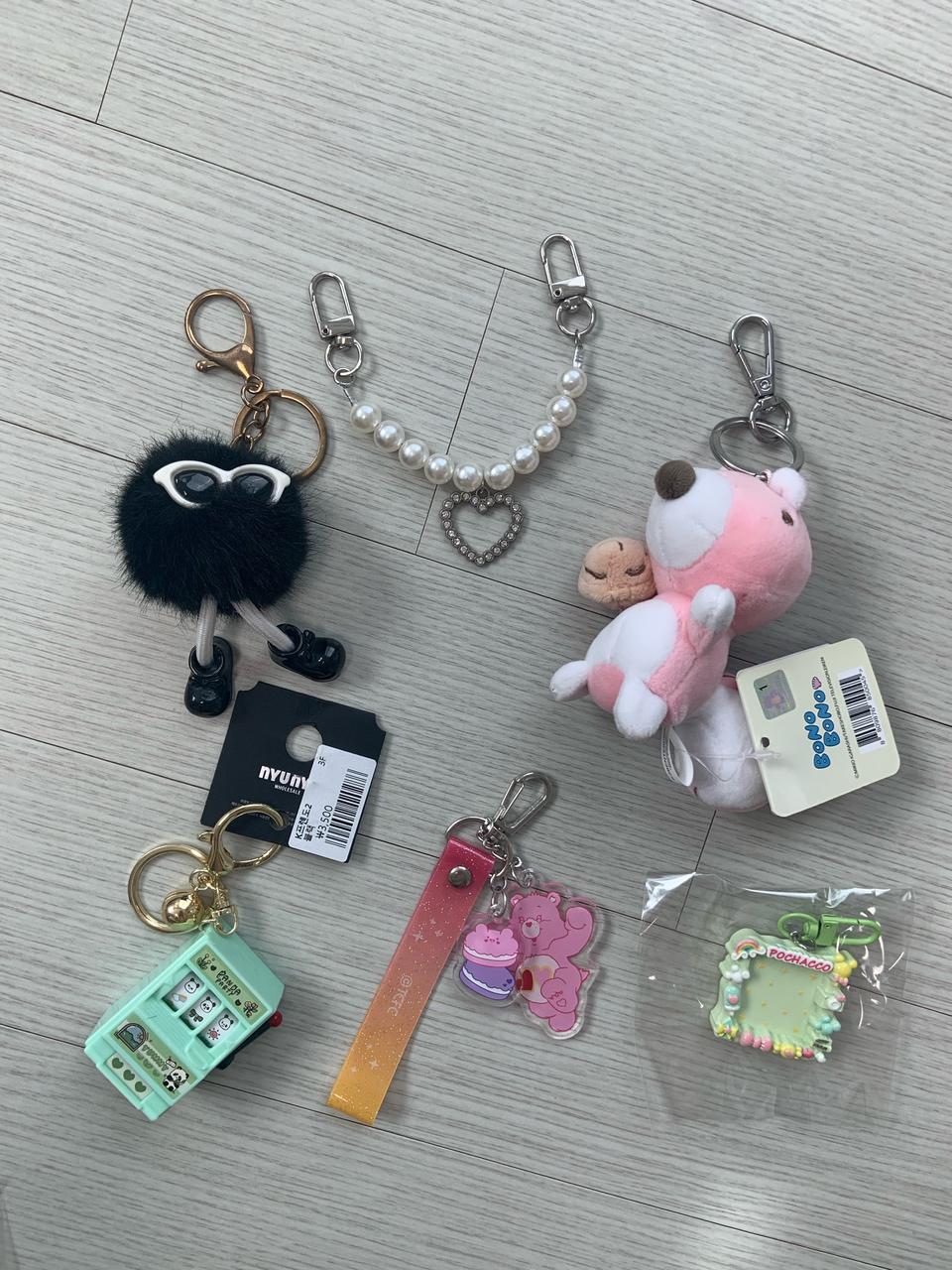 보노보노인형키링+스트랩+키링등일괄