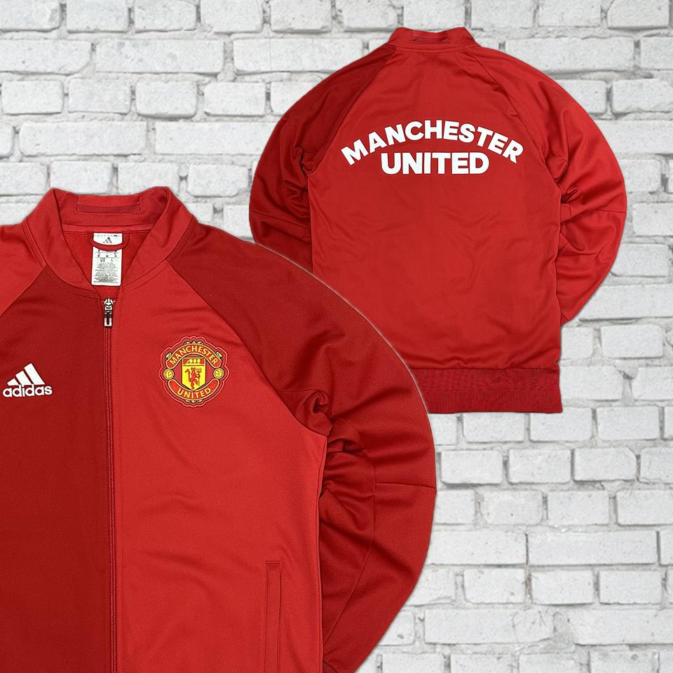 (2289) 아디다스 맨유 레드 빈티지 져지 M