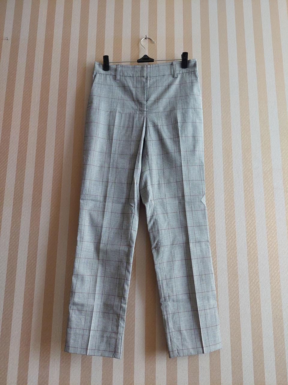 애드호크 여성 체크 슬랙스