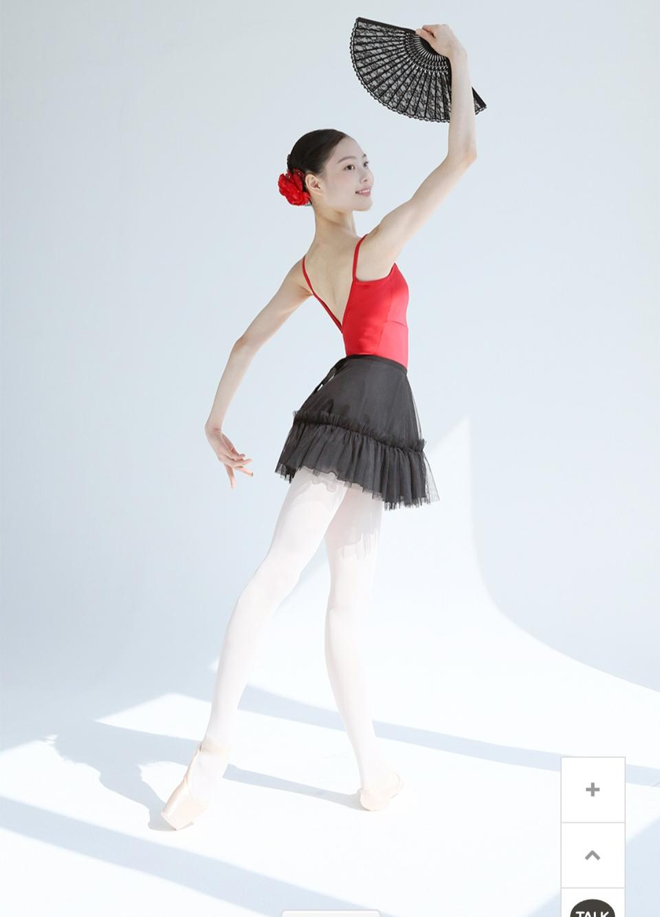 메시아발레 탄쯔 스커트 S