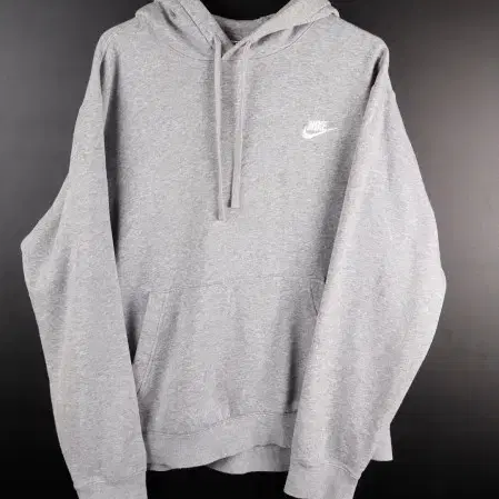 [L] 나이키 로고 멜란지 후드티