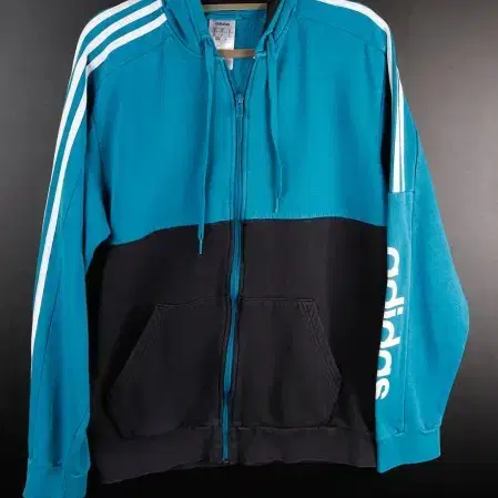 [M] 아디다스 블루블랙 스포츠자켓