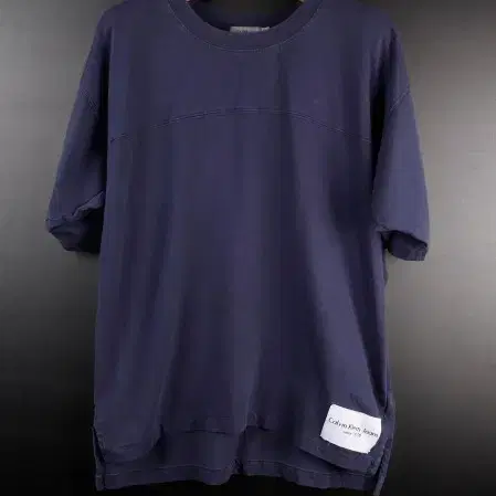 [S] 캘빈클라인 빅로고 무지티셔츠