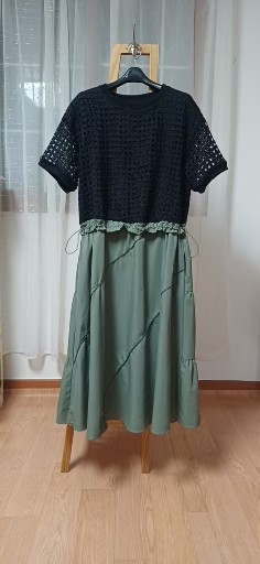 카키색  원피스 (택포)