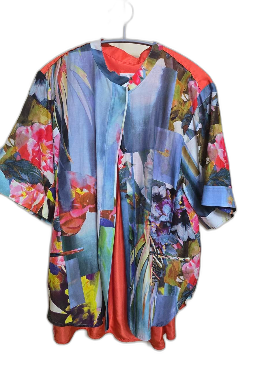 타임  블라우스