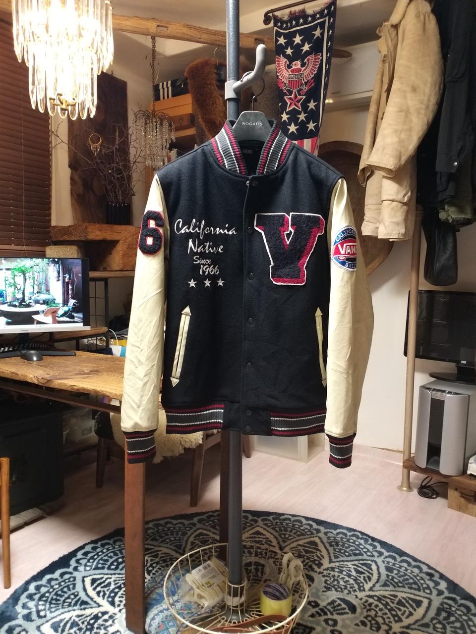 8~90.s Vans 빈티지 바시티자켓 ㆍL