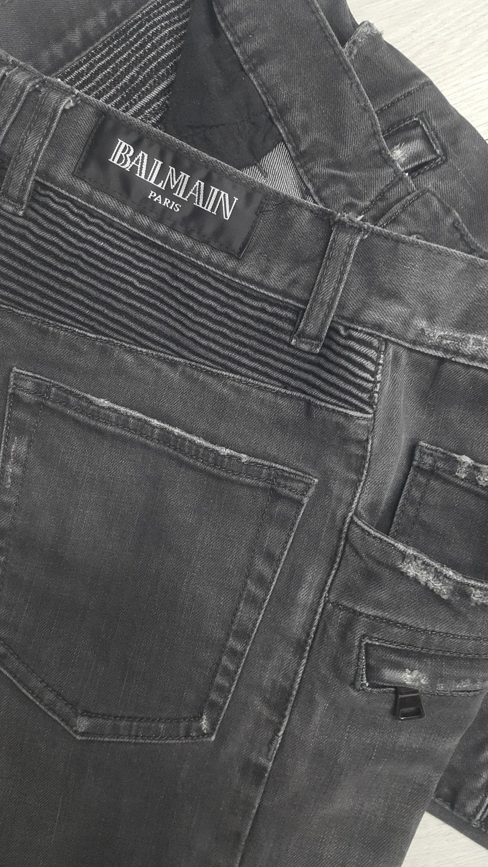 BALMAIN 발망(사방스판) 그레이진 30~31인치(No.672)