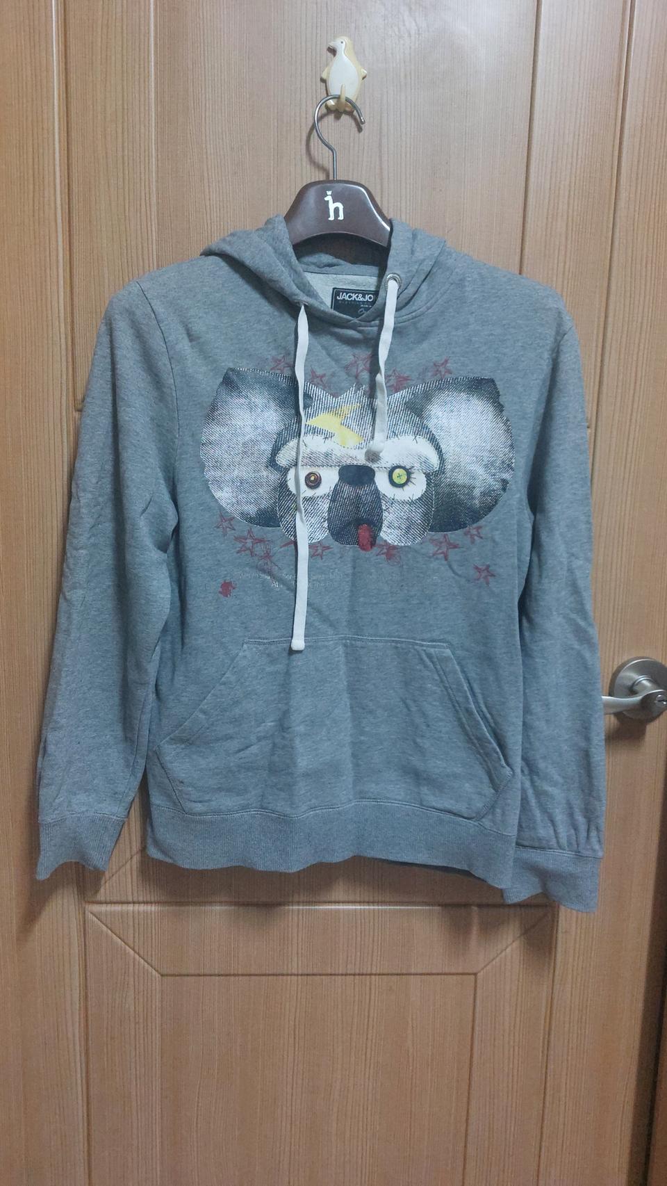 잭앤존스 남성 후드티. 170-92. 진짜 좋은면