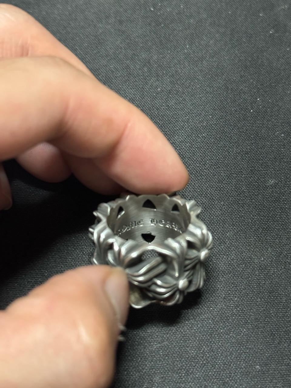 크롬하츠 세메터리 스퀘어 링 19호 반지