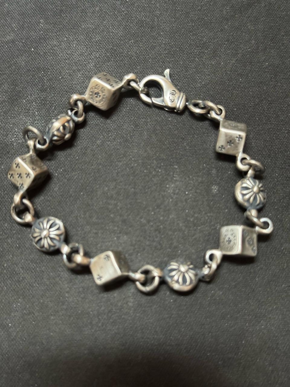 크롬하츠 다이스 팔찌 20cm