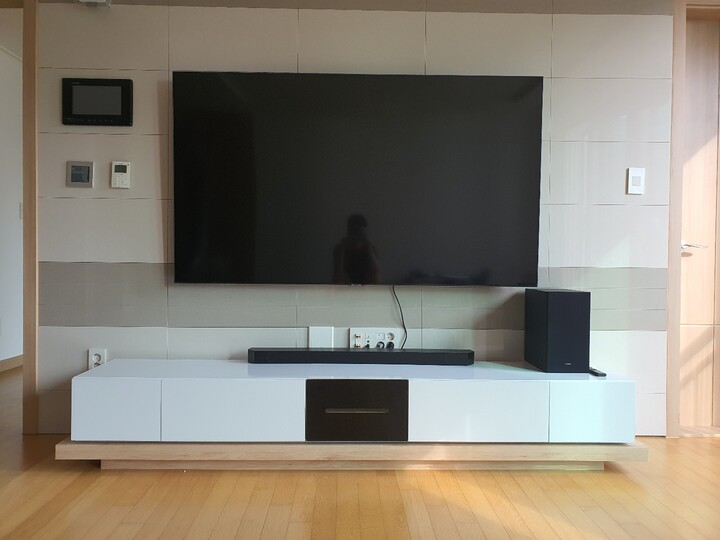 삼성 사운드바+우퍼 3.1.2ch