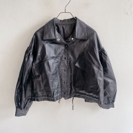 프리) 트위 에코레더 자켓