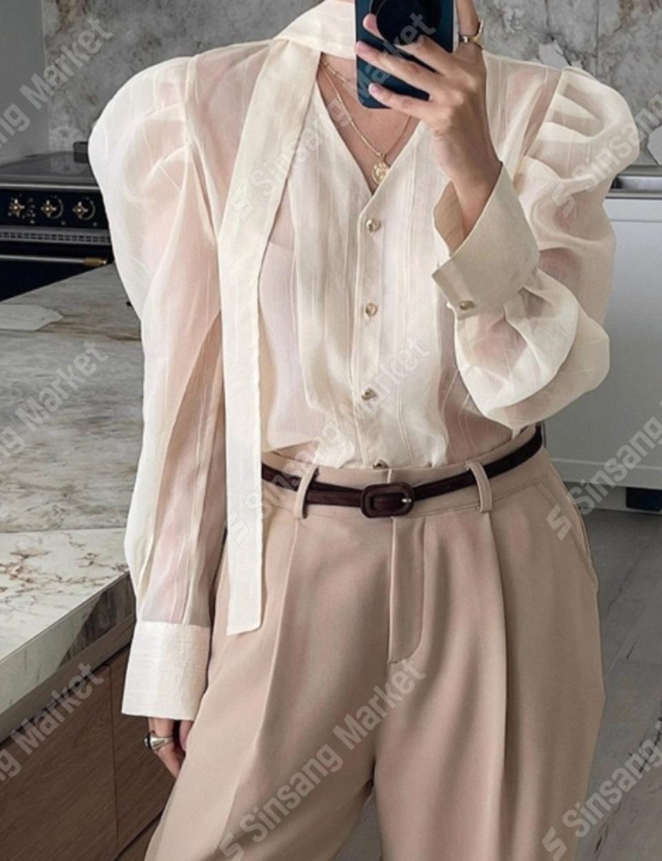 3.1/시스루 초커블라 깔 예약