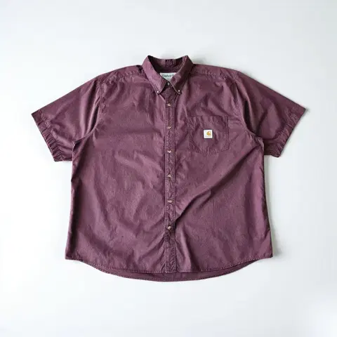 칼하트 면 오버핏 반팔셔츠 XXL