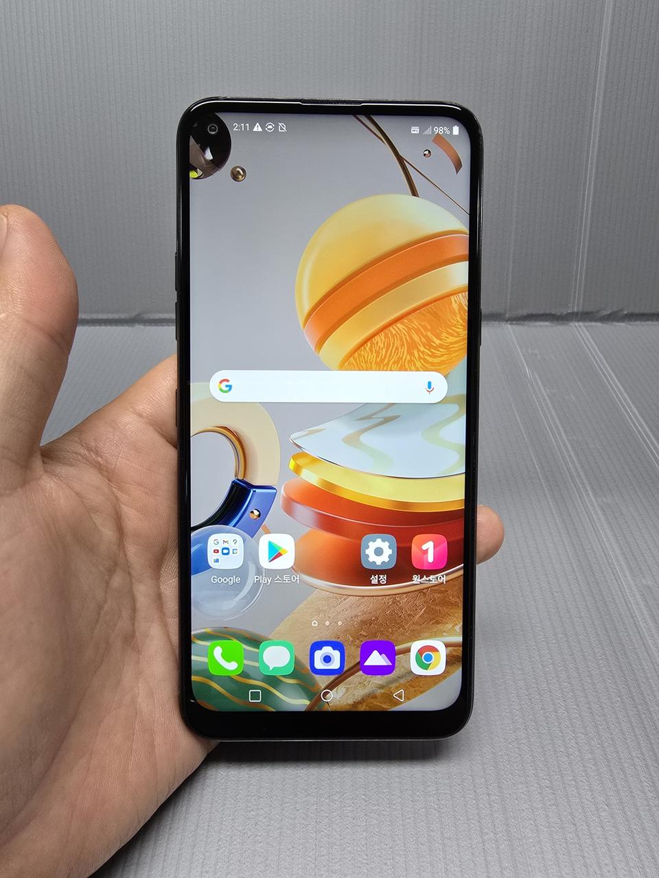 LG Q61 64기가 블랙 *무잔상상태굿가성비굿굿~/#0587