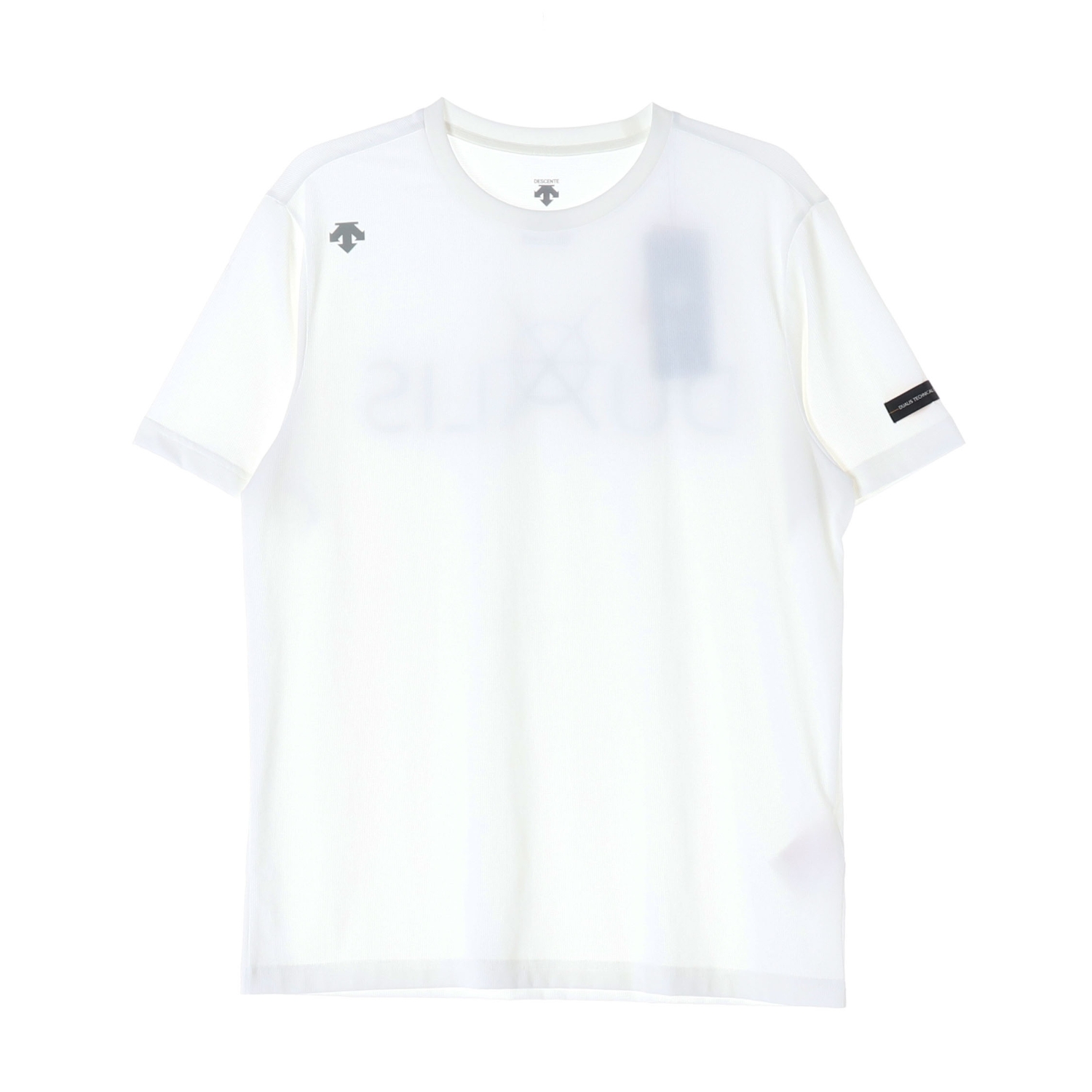 (새상품)[XXL]데상트 화이트 DUALIS 반팔 티셔츠