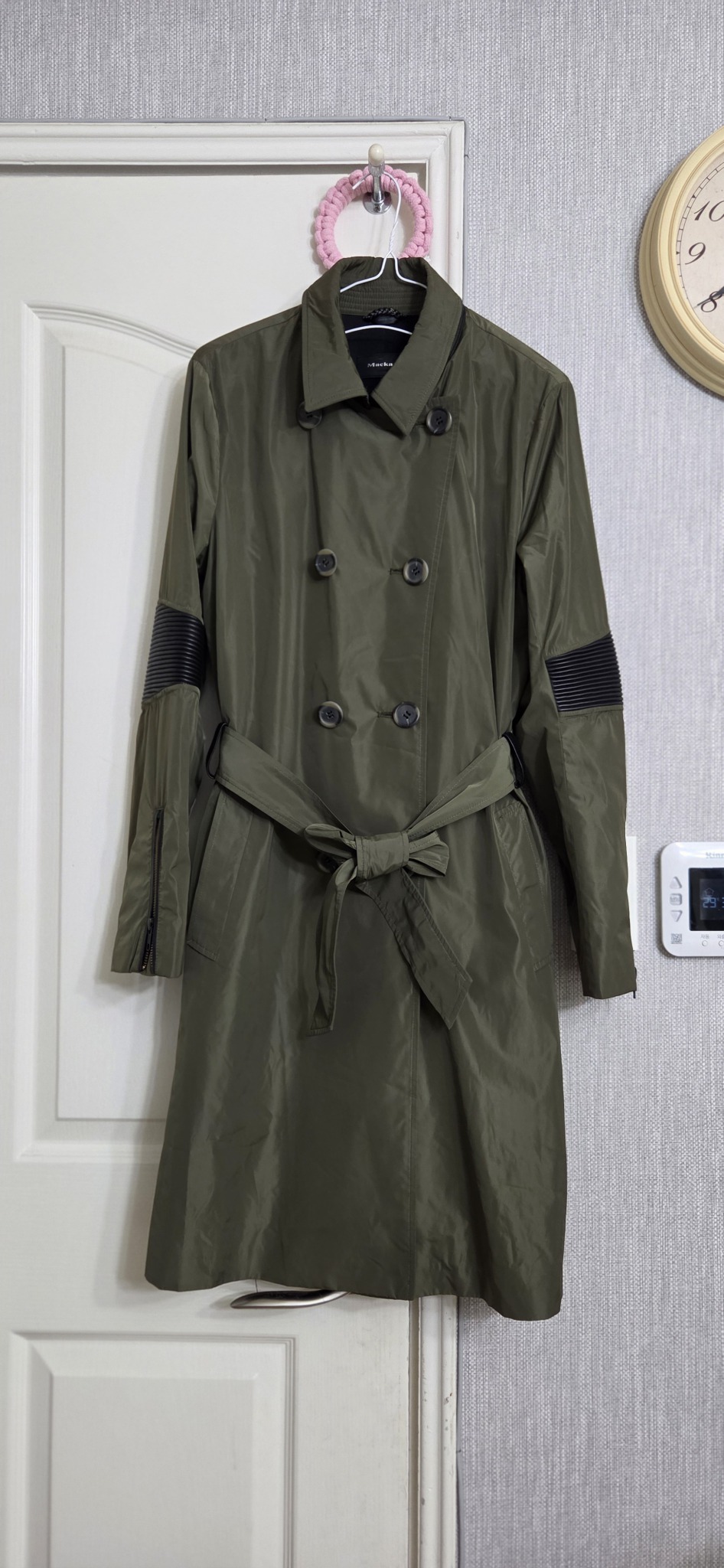 맥케이지 여성트렌치코트