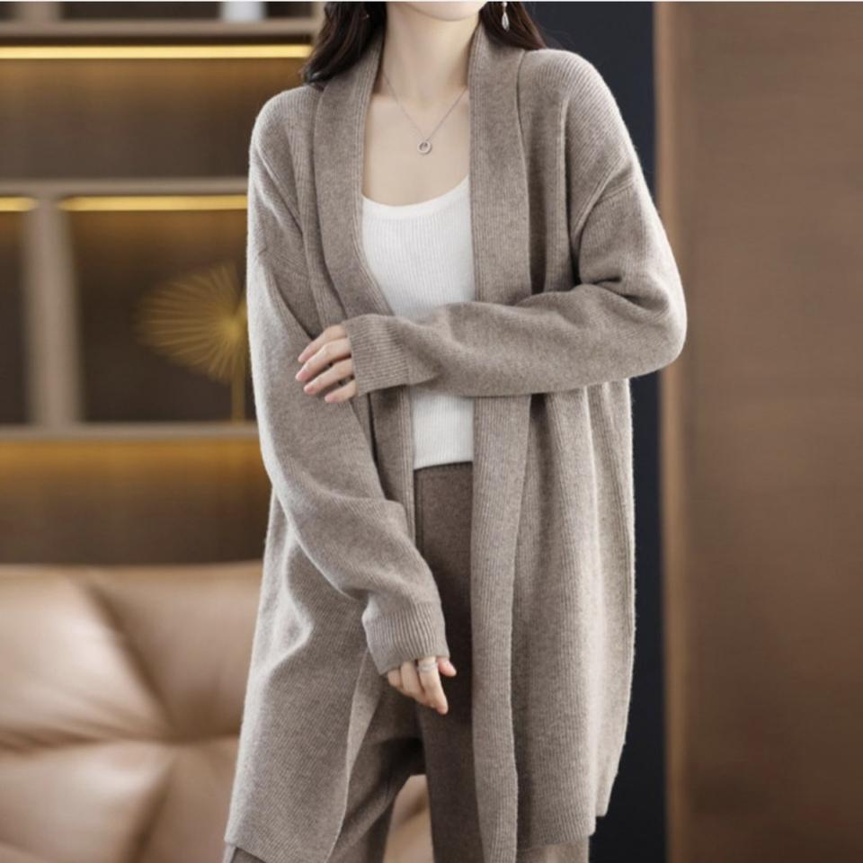 1+1 노버튼 숄가디건 슬세권 여리여리 여신 가디건