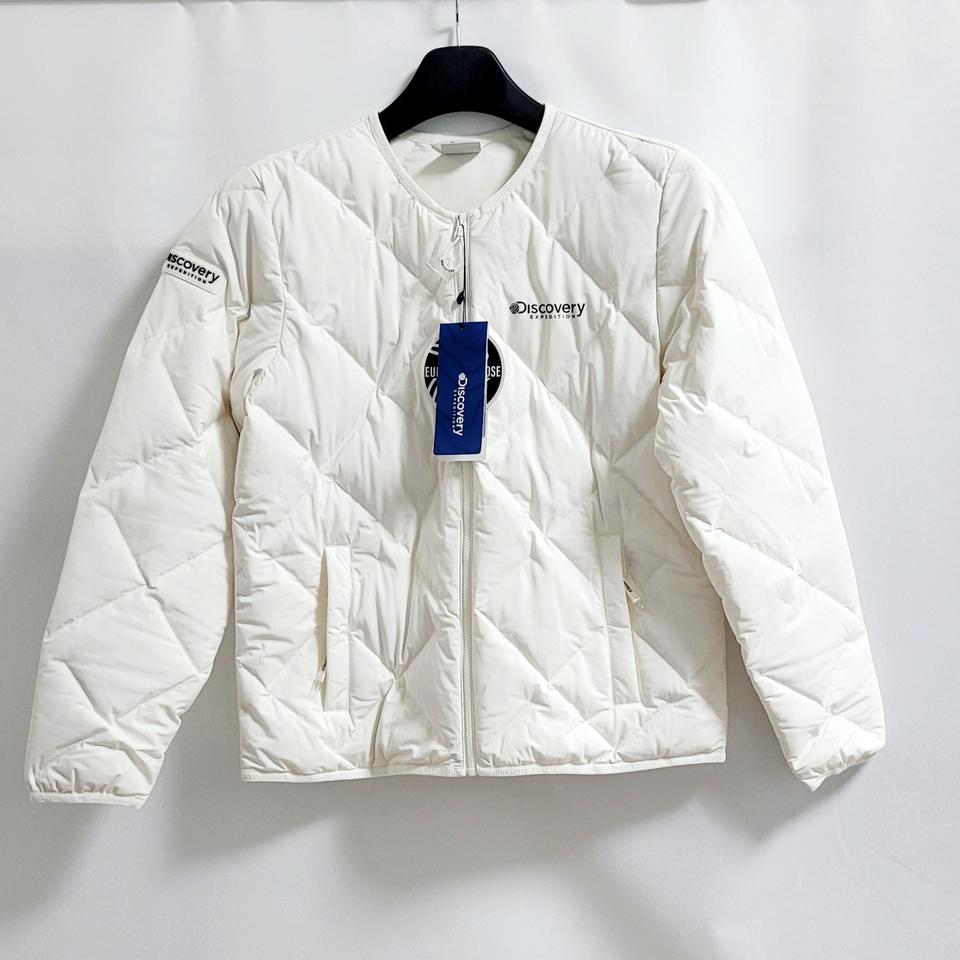 새상품)디스커버리 여성 구스다운 경량패딩 90,95