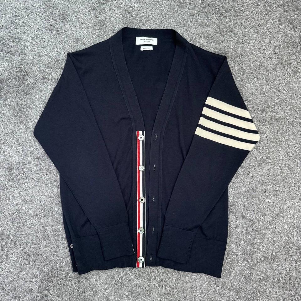 톰브라운 메리노 울 가디건
