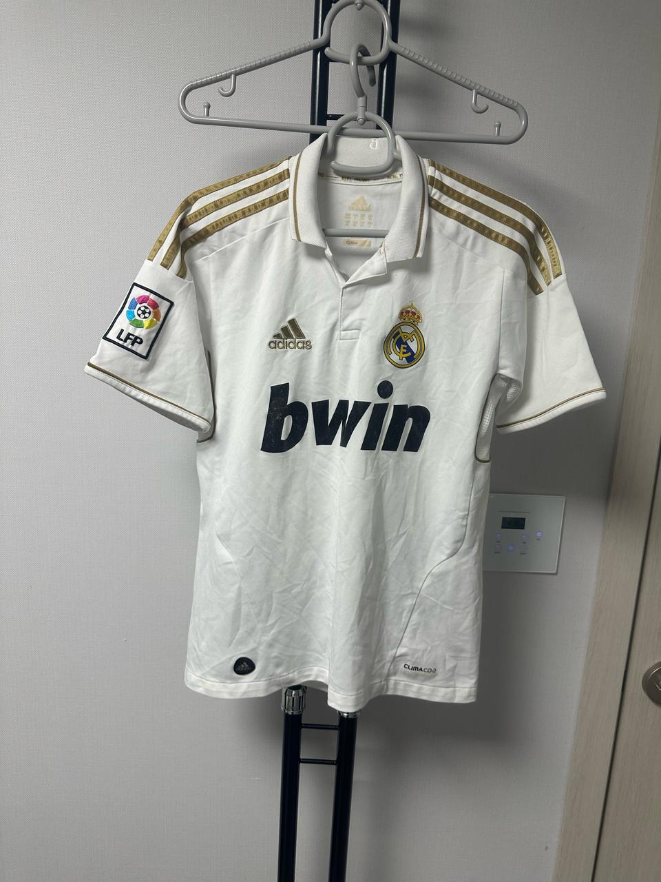아디다스 11-12 레알마드리드 노마킹 유니폼 져지-L