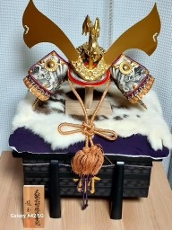 사무라이 투구장식품