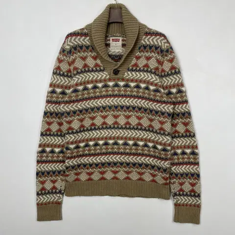 리바이스 숄카라 니트