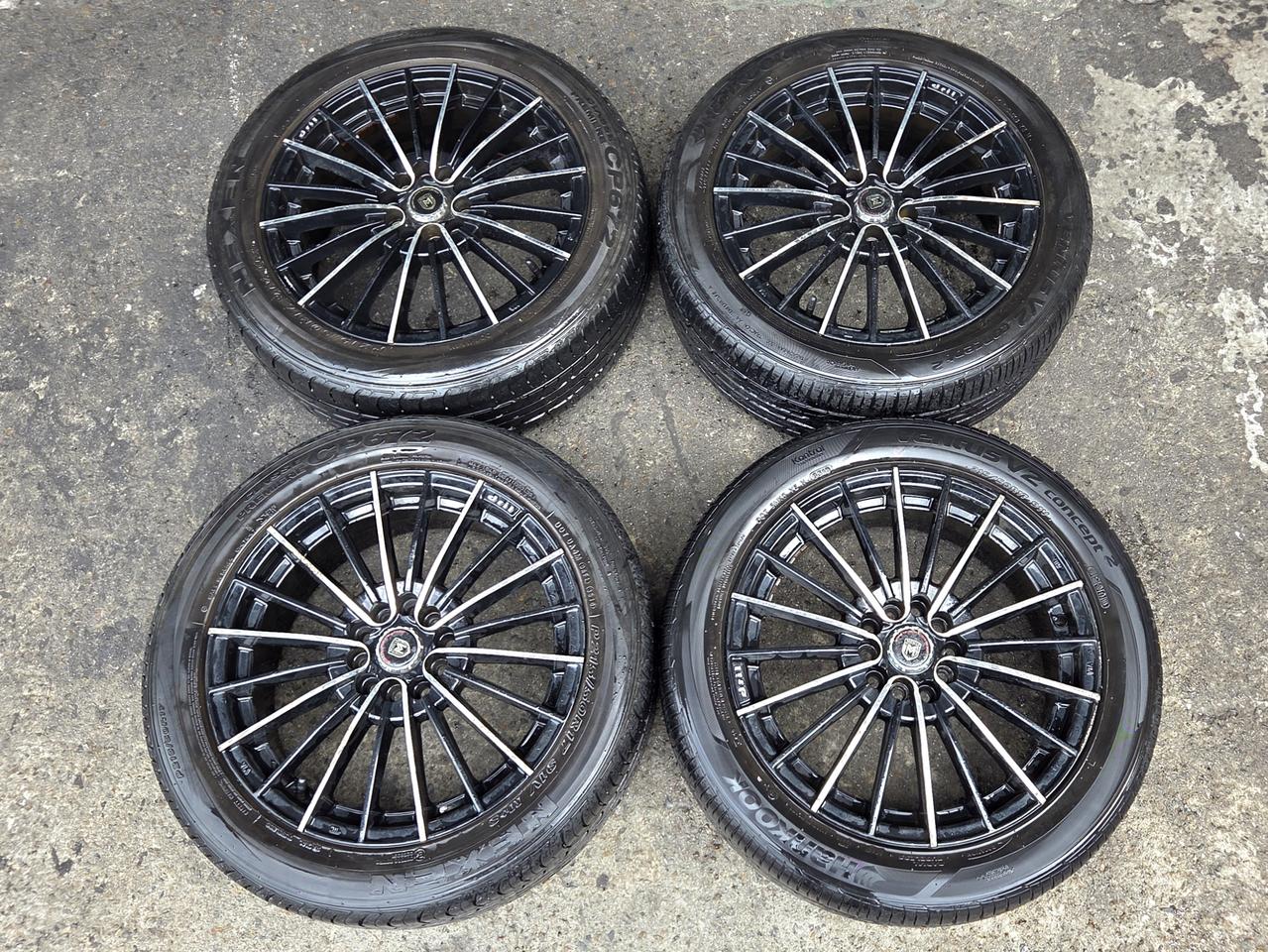 마르셀로 멀티10홀 17인치휠타이어 pcd114.3 팝니다