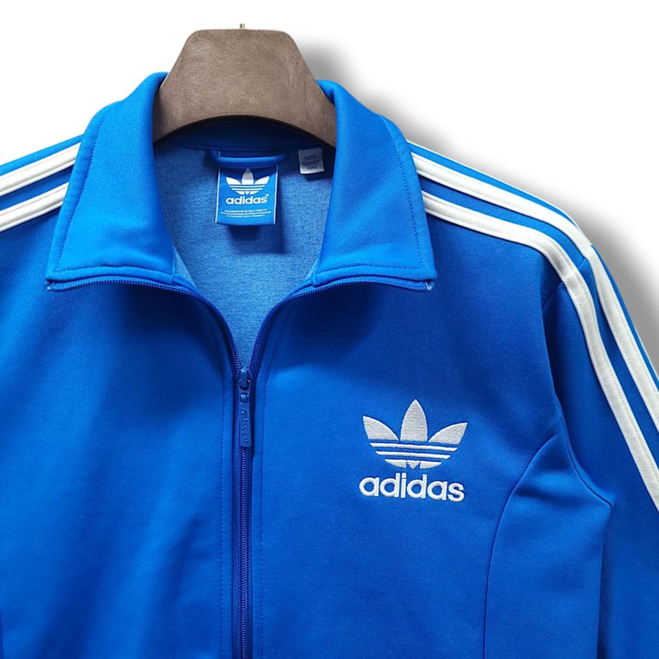 [100] 아디다스 블루&화이트라인 SPO 유로파 트랙탑 져지