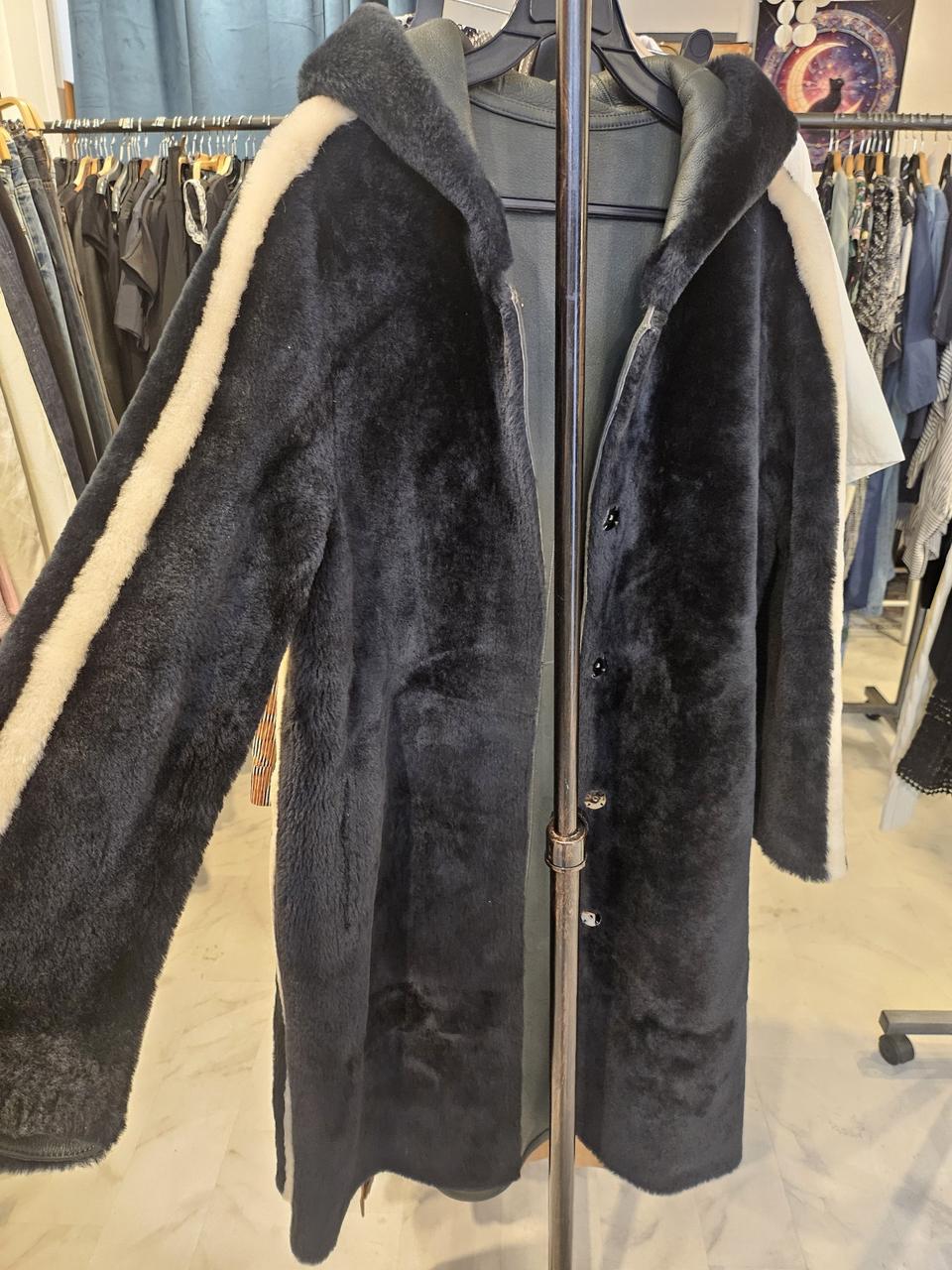 랑방 리버시블 무스탕